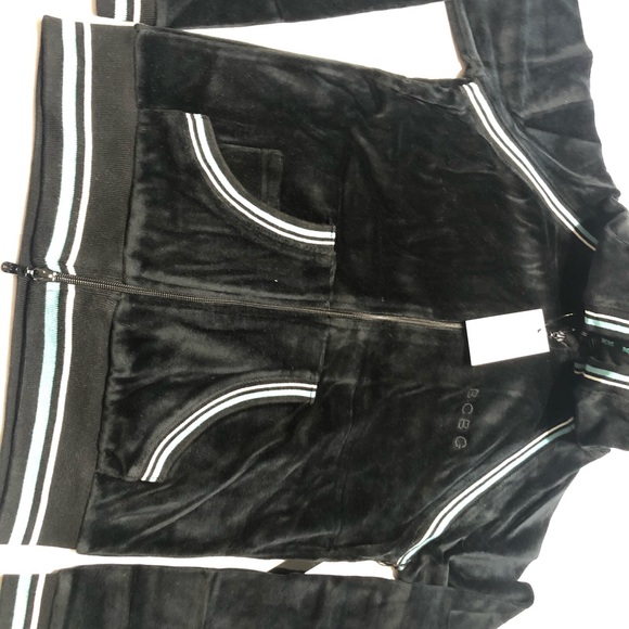 COPY - BCBG maxazria  Medium Black Women’s track suit BCV04211P New Hoodie/pant… - Picture 10 of 16